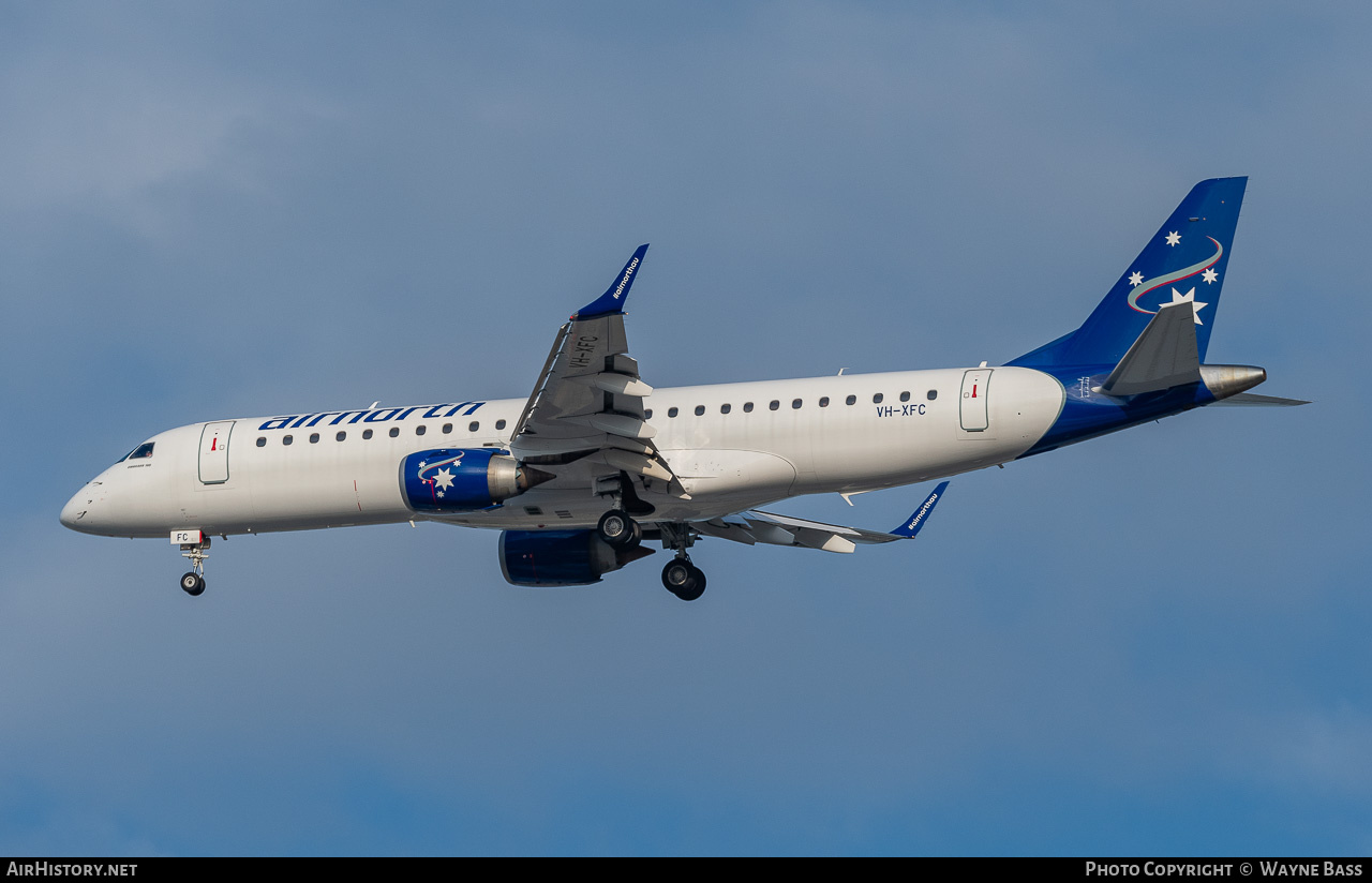 Aircraft Photo of VH-XFC | Embraer 190AR (ERJ-190-100IGW) | Air North | AirHistory.net #736229