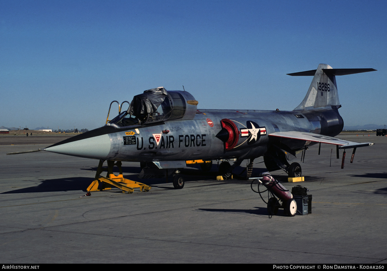 Aircraft Photo of 63-13266 / 13266 | Lockheed F-104G Starfighter | USA - Air Force | AirHistory.net #736249