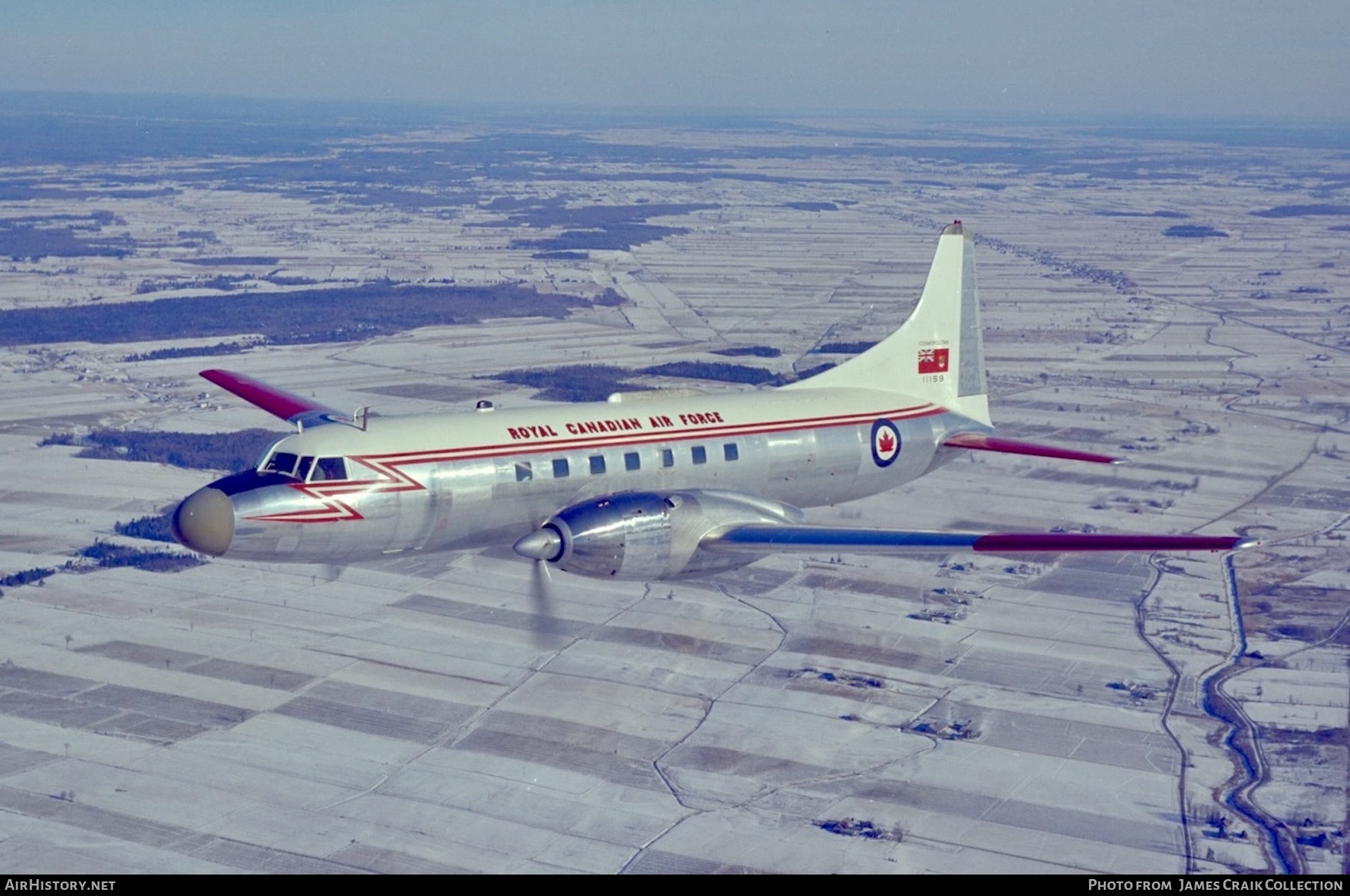 Aircraft Photo of 11159 | Canadair CL-66B Cosmopolitan | Canada - Air Force | AirHistory.net #736250