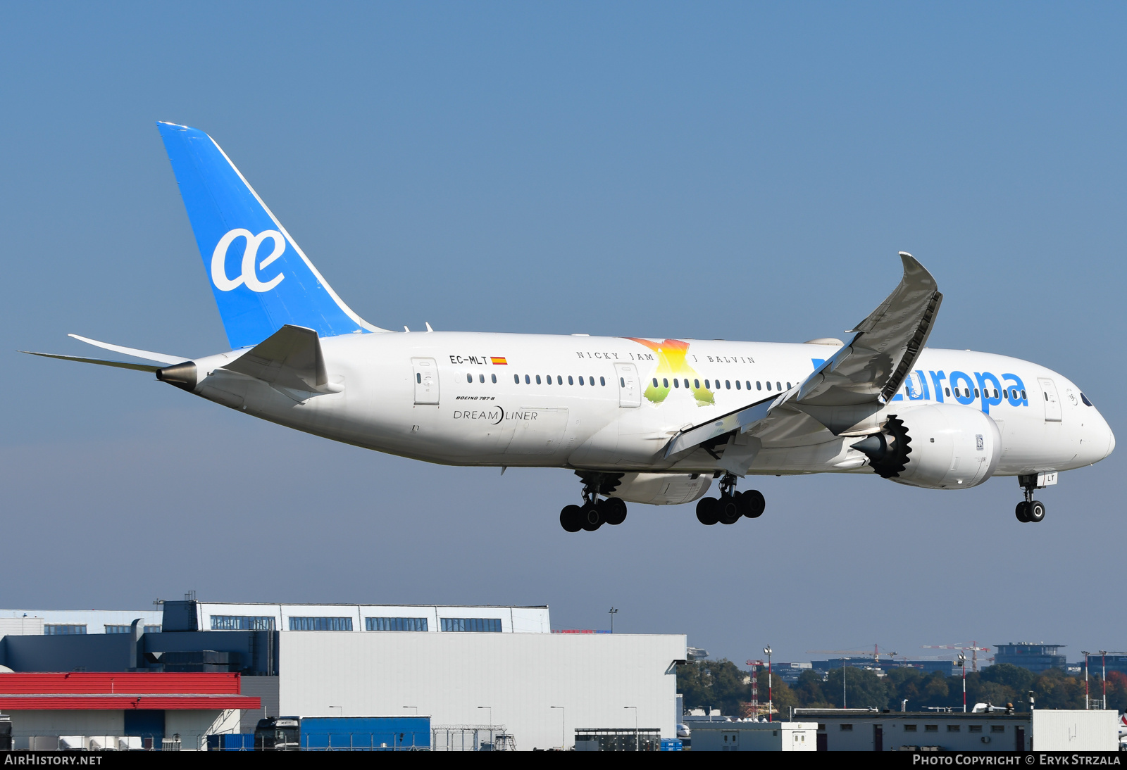 Aircraft Photo of EC-MLT | Boeing 787-8 Dreamliner | Air Europa | AirHistory.net #736279