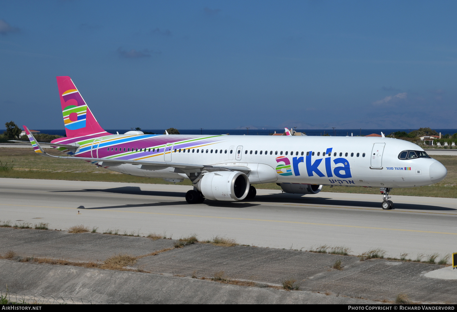 Aircraft Photo of 4X-AGH | Airbus A321-251NX | Arkia Israeli Airlines | AirHistory.net #736320