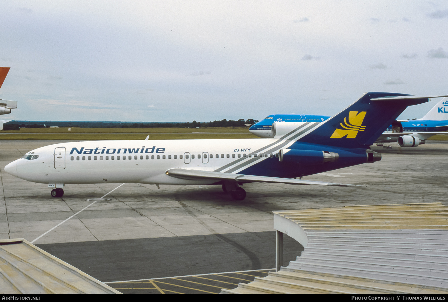 Aircraft Photo of ZS-NYY | Boeing 727-95 | Nationwide Airlines | AirHistory.net #736331