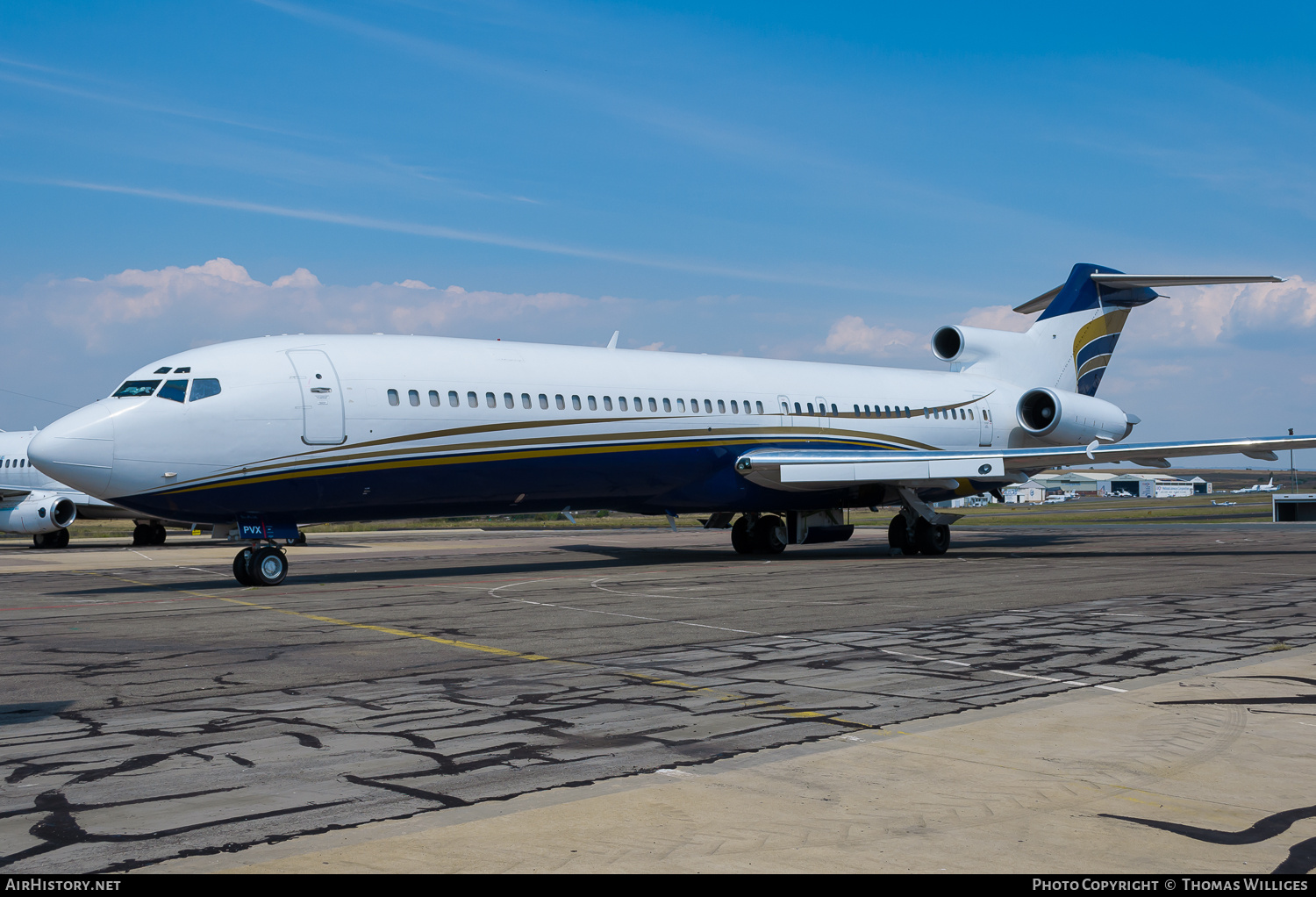Aircraft Photo of ZS-PVX | Boeing 727-2N6/Adv(RE) Super 27 | AirHistory.net #736338