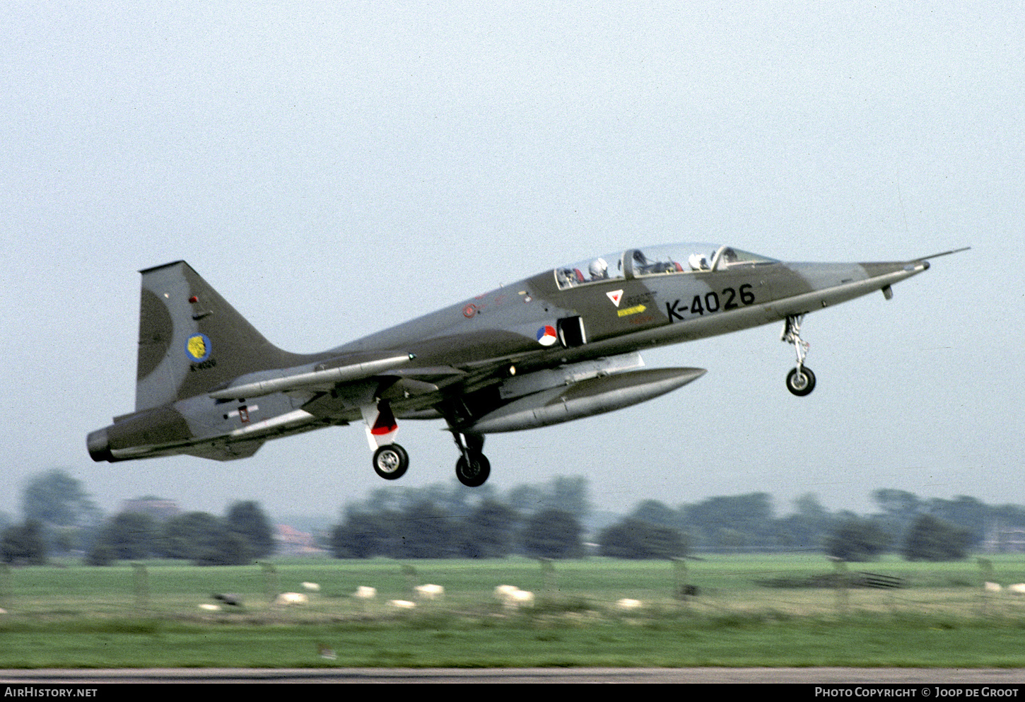 Aircraft Photo of K-4026 | Canadair NF-5B | Netherlands - Air Force | AirHistory.net #736361
