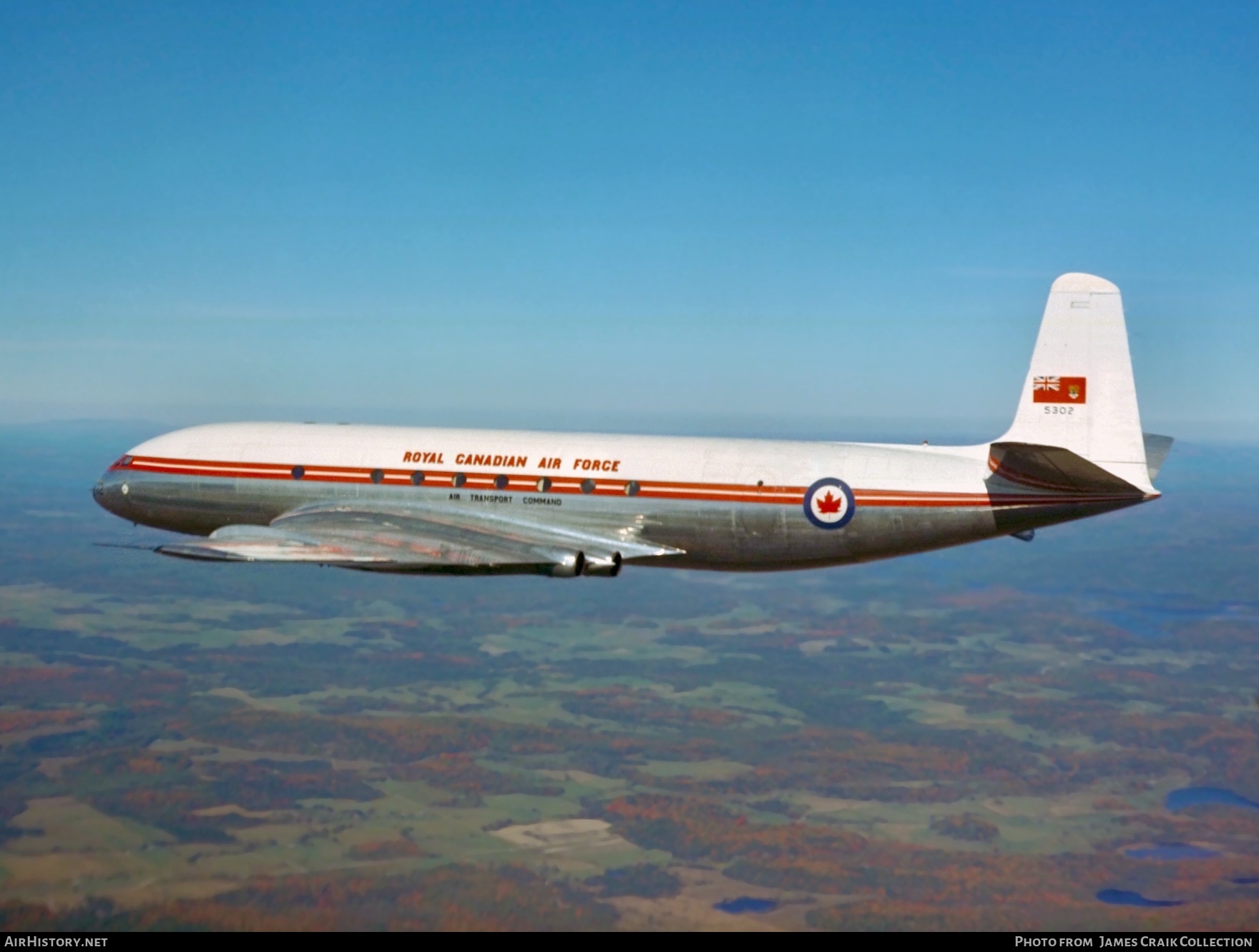 Aircraft Photo of 5302 | De Havilland D.H. 106 Comet 1XB | Canada - Air Force | AirHistory.net #736405