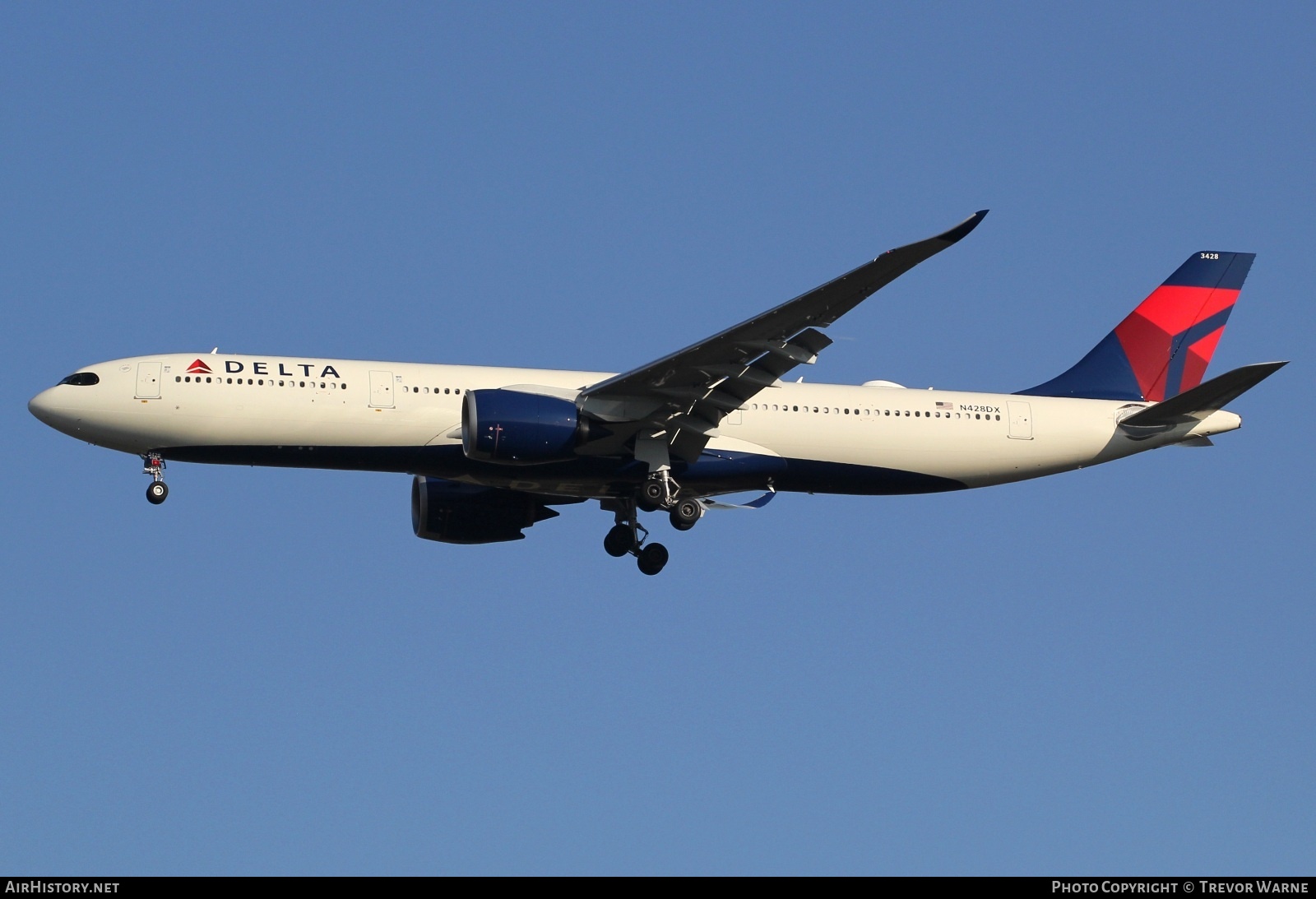 Aircraft Photo of N428DX | Airbus A330-941N | Delta Air Lines | AirHistory.net #736415