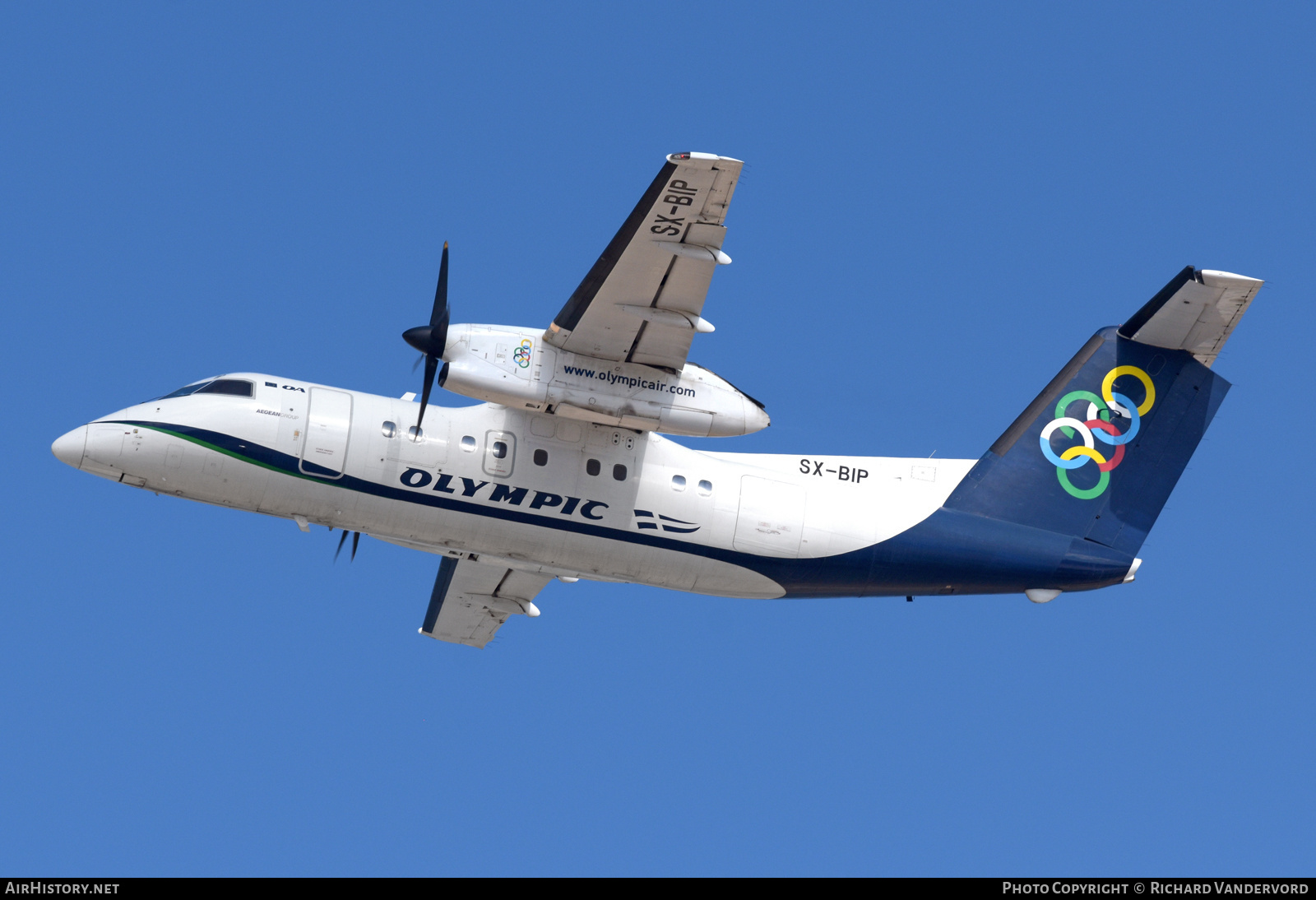 Aircraft Photo of SX-BIP | De Havilland Canada DHC-8-102 Dash 8 | Olympic | AirHistory.net #736470
