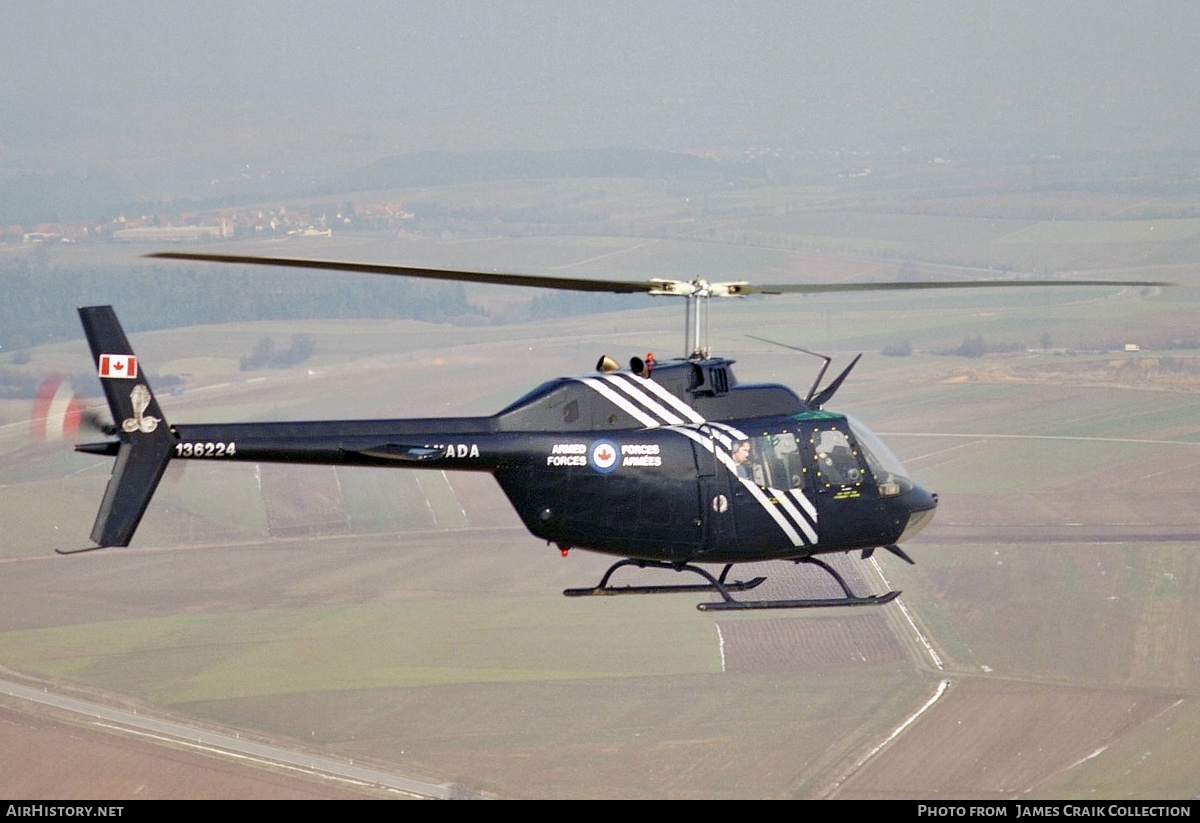Aircraft Photo of 136224 | Bell CH-136 Kiowa (206A-1/COH-58A) | Canada - Air Force | AirHistory.net #736476