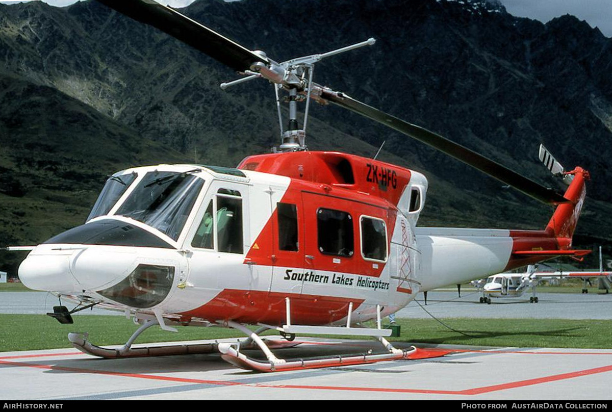 Aircraft Photo of ZK-HFG | Bell 212 | Southern Lakes Helicopters | AirHistory.net #736501
