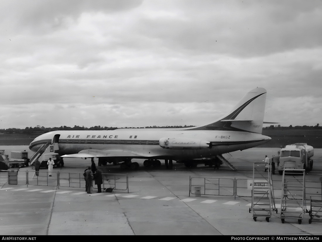 Aircraft Photo of F-BKGZ | Sud SE-210 Caravelle III | Air France | AirHistory.net #736510