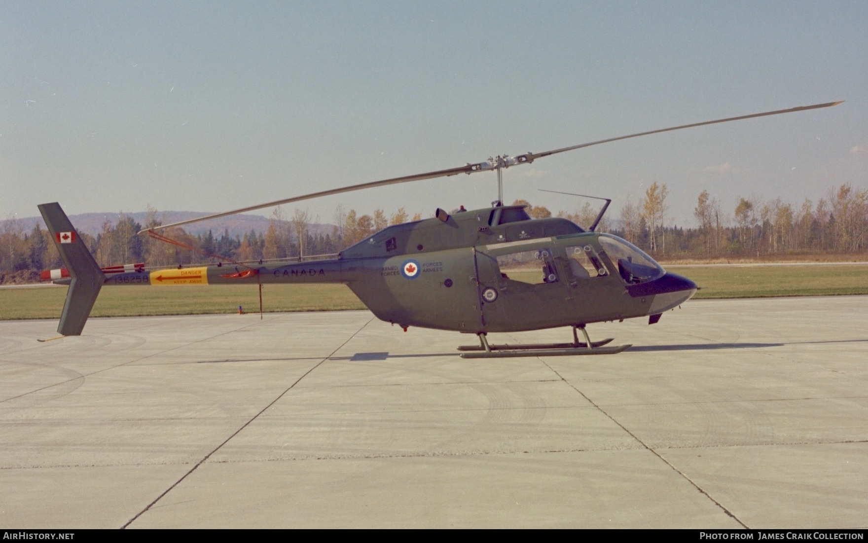 Aircraft Photo of 136258 | Bell CH-136 Kiowa (206A-1/COH-58A) | Canada - Air Force | AirHistory.net #736512