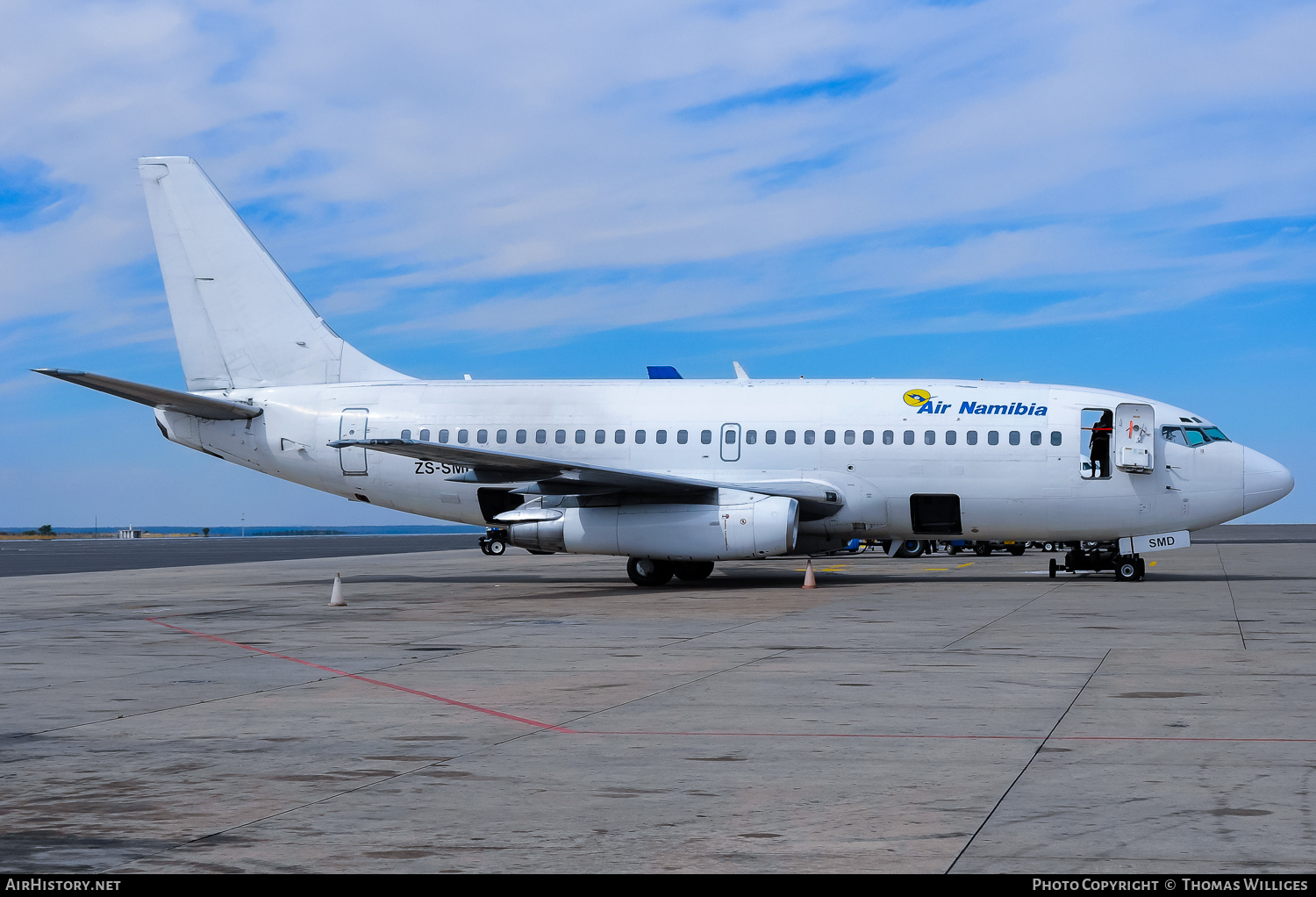 Aircraft Photo of ZS-SMD | Boeing 737-219 | Air Namibia | AirHistory.net #736548