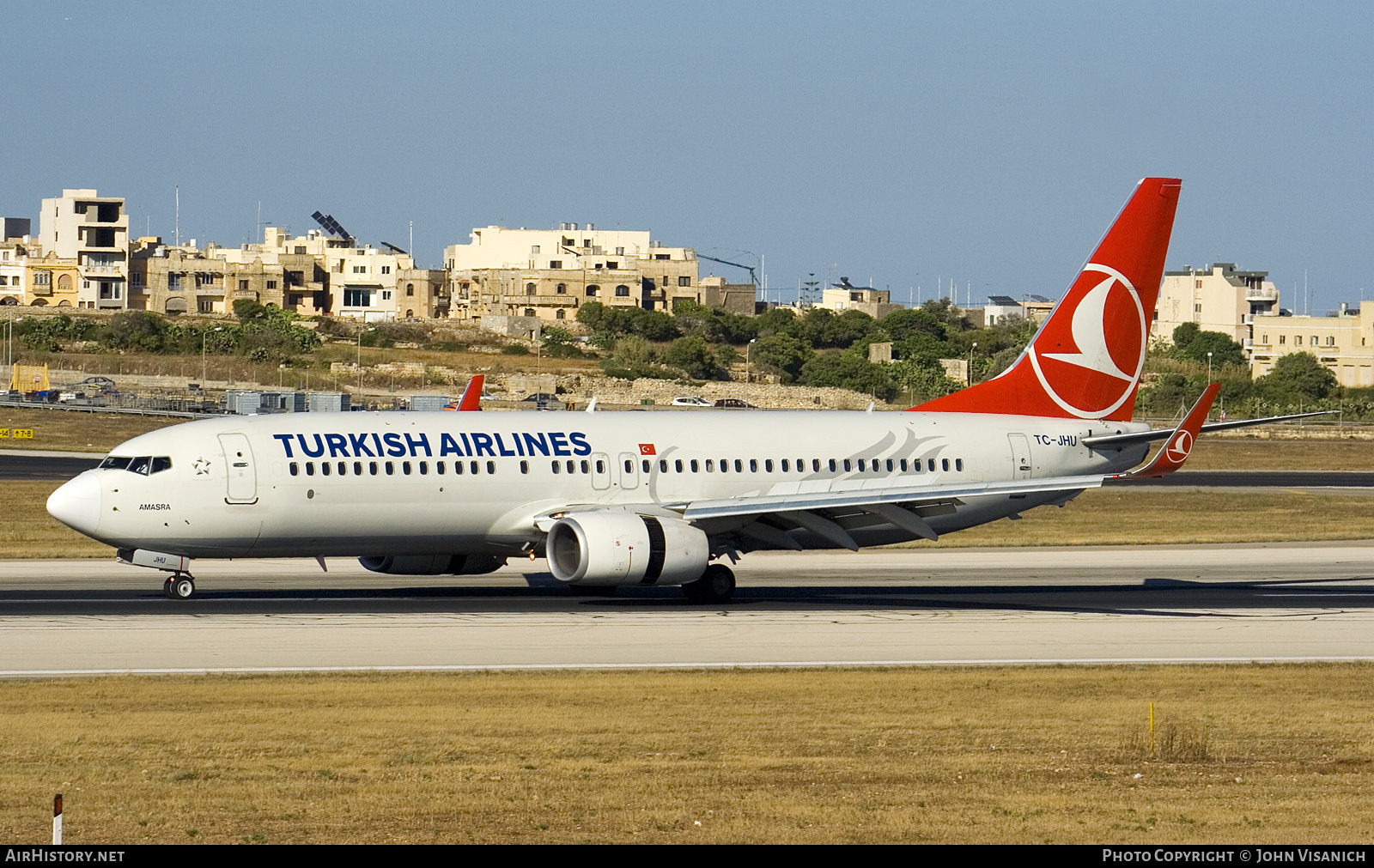 Aircraft Photo of TC-JHU | Boeing 737-8F2 | Turkish Airlines | AirHistory.net #736553
