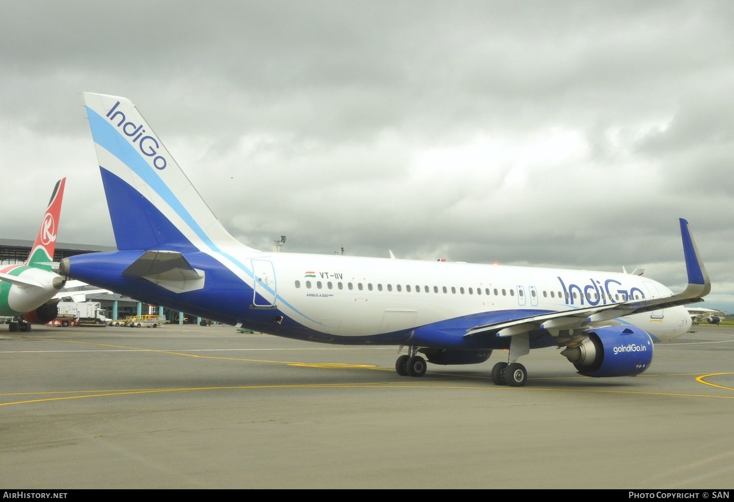 Aircraft Photo of VT-IIV | Airbus A320-251N | IndiGo | AirHistory.net #736556