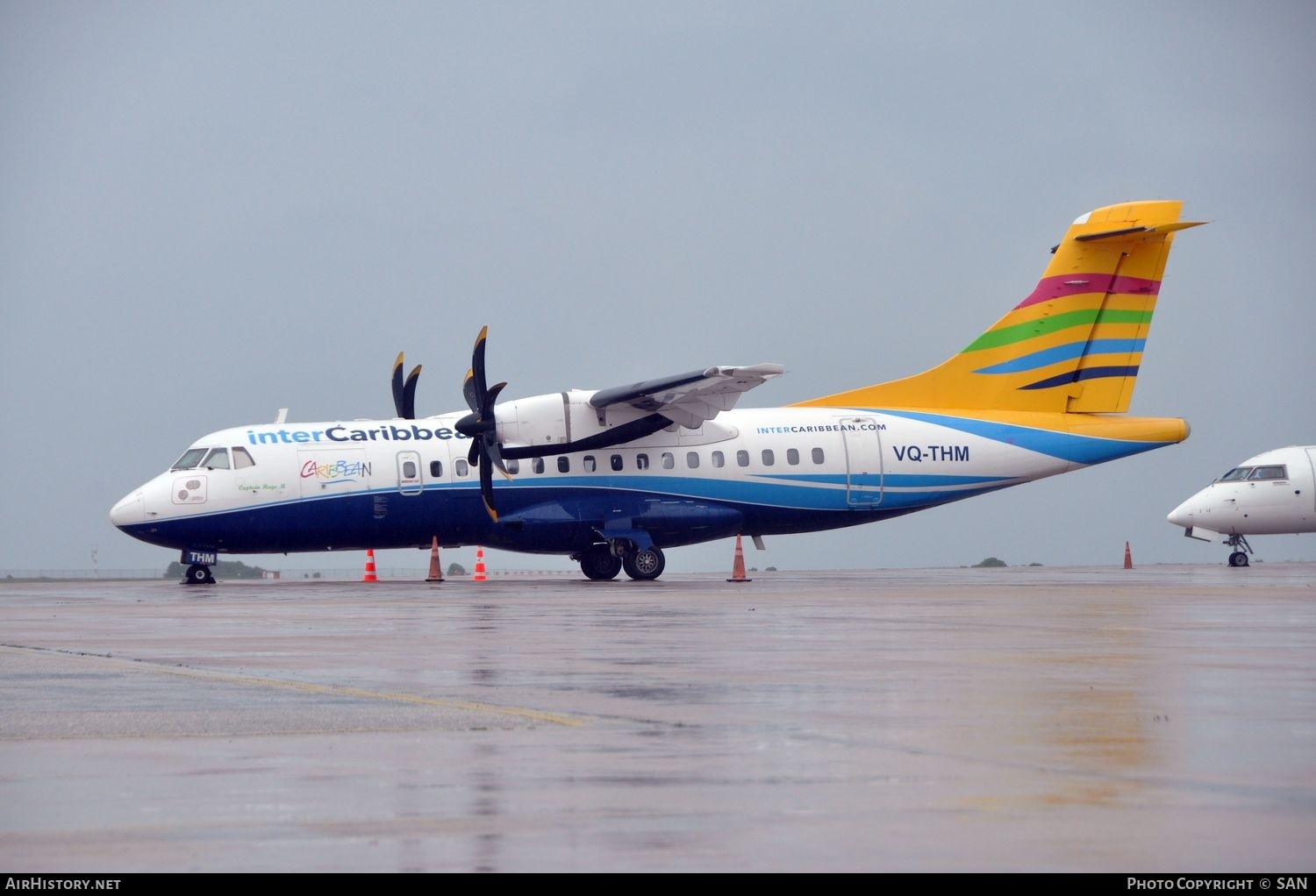Aircraft Photo of VQ-THM | ATR ATR-42-500 | InterCaribbean Airways | AirHistory.net #736574