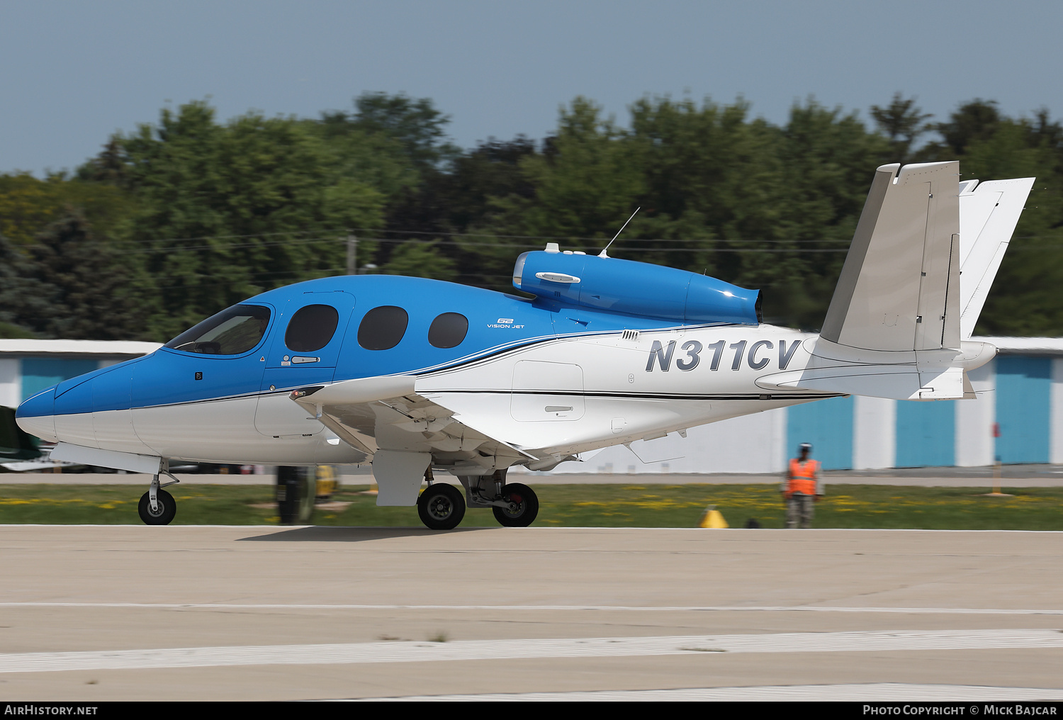 Aircraft Photo of N311CV | Cirrus SF-50 Vision G2 | AirHistory.net #736576