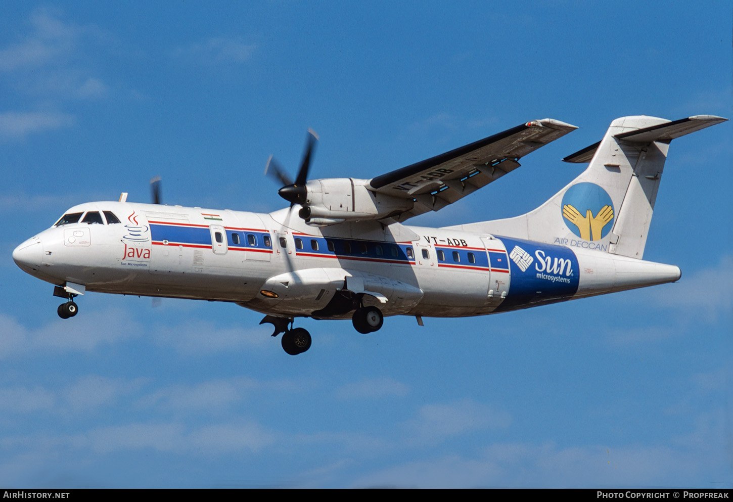 Aircraft Photo of VT-ADB | ATR ATR-42-320 | Air Deccan | AirHistory.net #736593