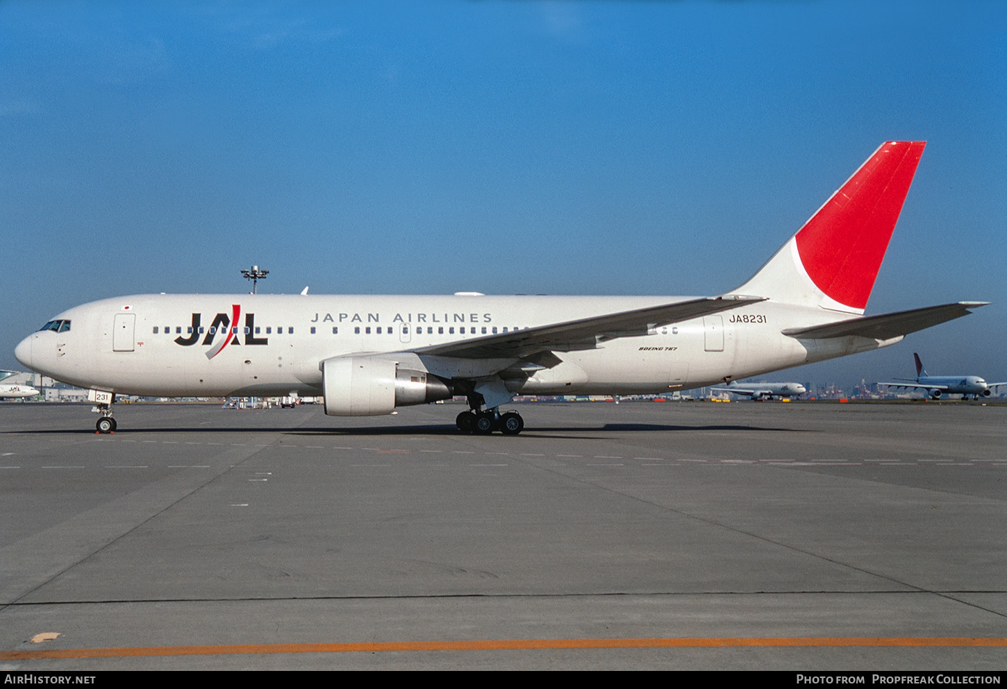 Aircraft Photo of JA8231 | Boeing 767-246 | Japan Airlines - JAL | AirHistory.net #736604