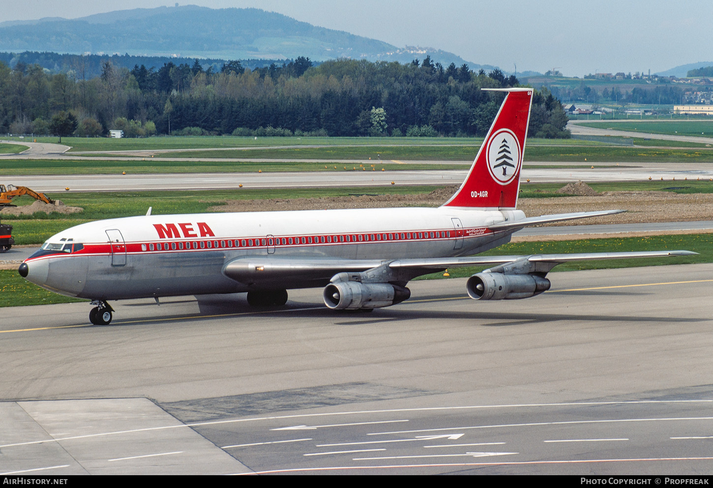 Aircraft Photo of OD-AGR | Boeing 720-047B | MEA - Middle East Airlines | AirHistory.net #736609