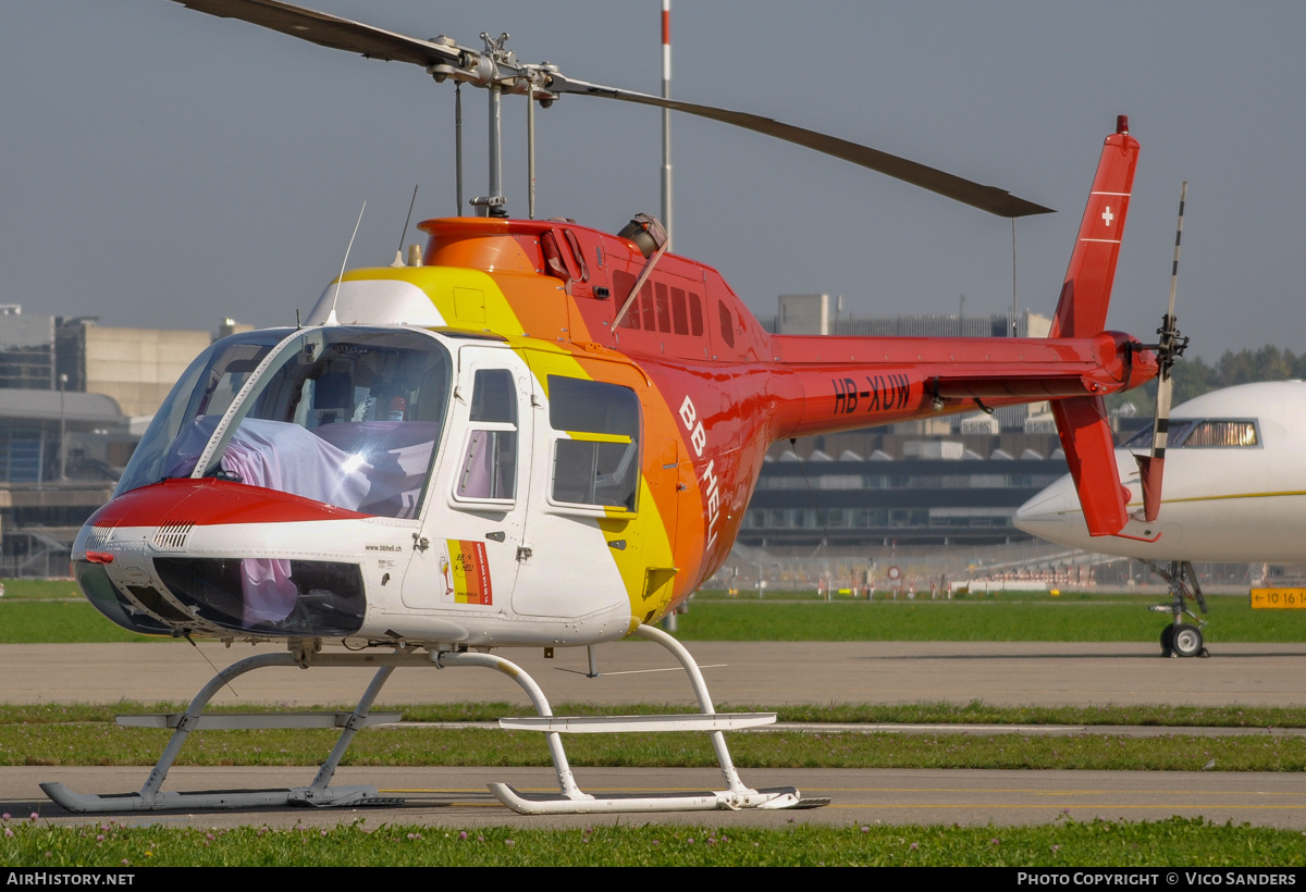 Aircraft Photo of HB-XUW | Bell AB-206B-3 JetRanger III | BB Heli | AirHistory.net #736613