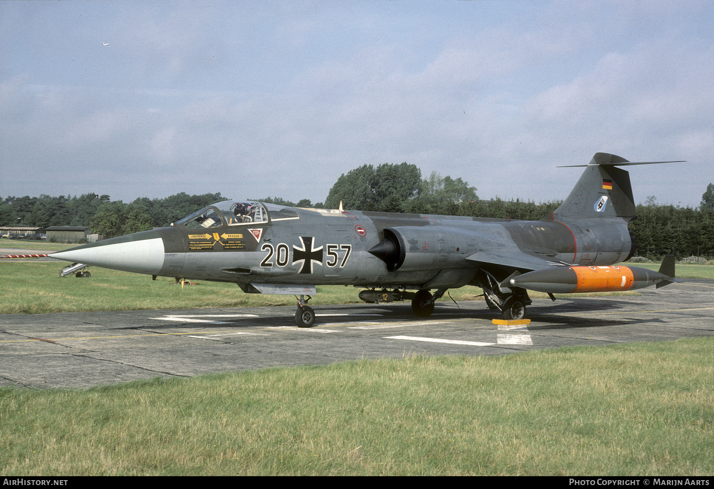 Aircraft Photo of 2057 | Lockheed F-104G Starfighter | Germany - Air Force | AirHistory.net #736628