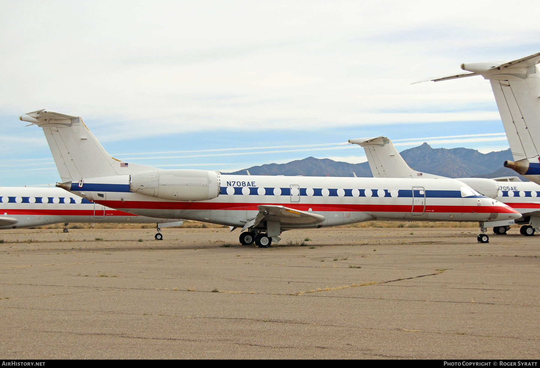 Aircraft Photo of N708AE | Embraer ERJ-135LR (EMB-135LR) | AirHistory.net #736663