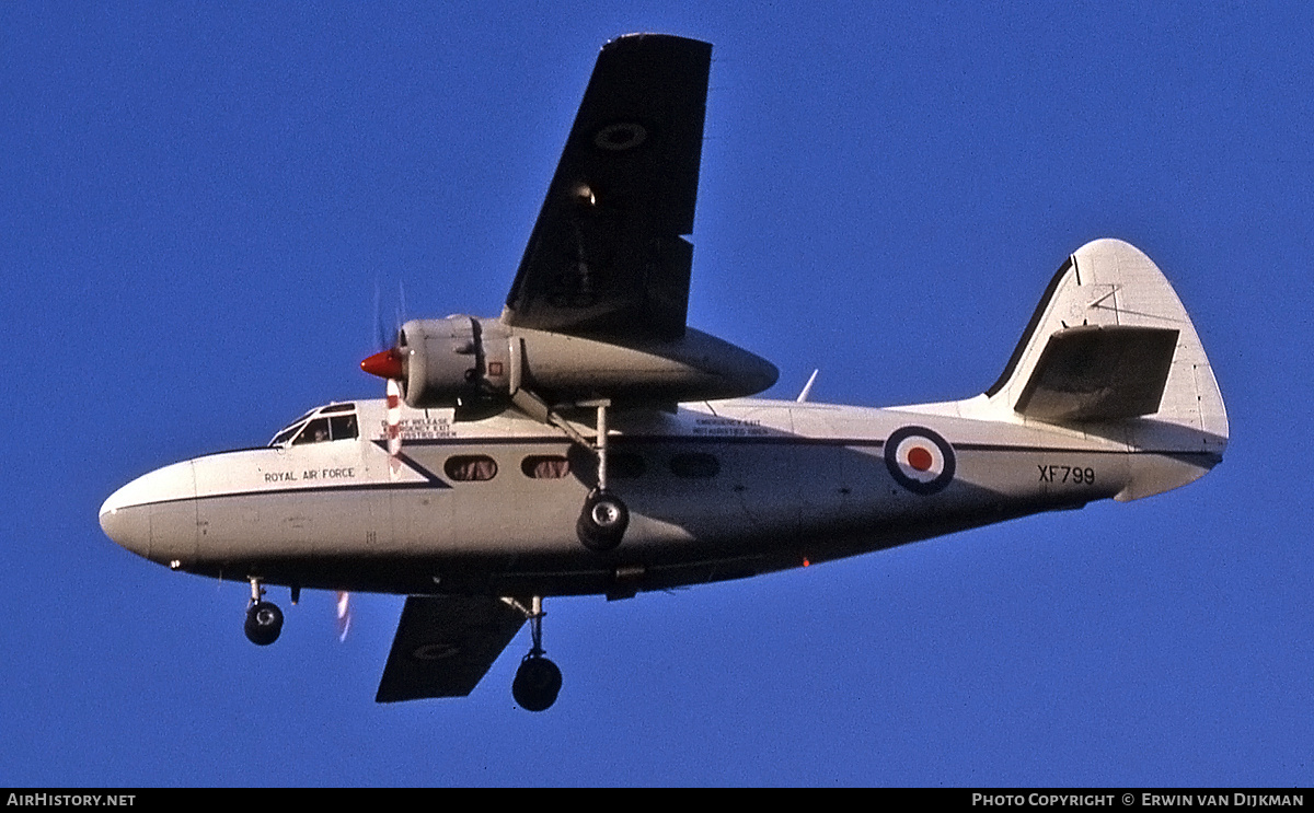 Aircraft Photo of XF799 | Hunting-Percival P.66 Pembroke C.1 | UK - Air Force | AirHistory.net #736683
