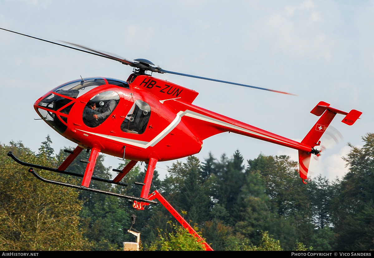 Aircraft Photo of HB-ZUN | McDonnell Douglas MD-500E (369E) | AirHistory.net #736694