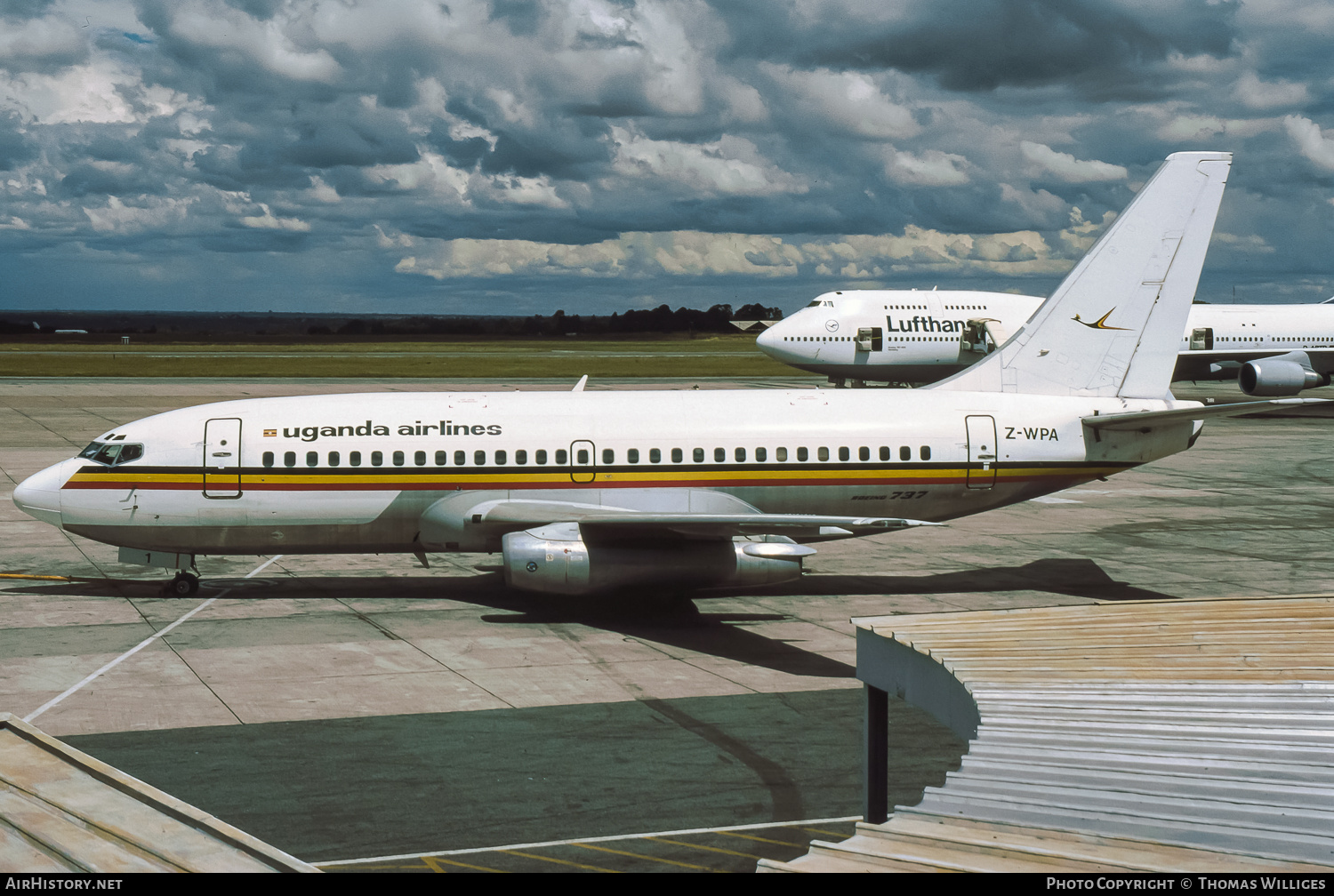 Aircraft Photo of Z-WPA | Boeing 737-2N0/Adv | Uganda Airlines | AirHistory.net #736714