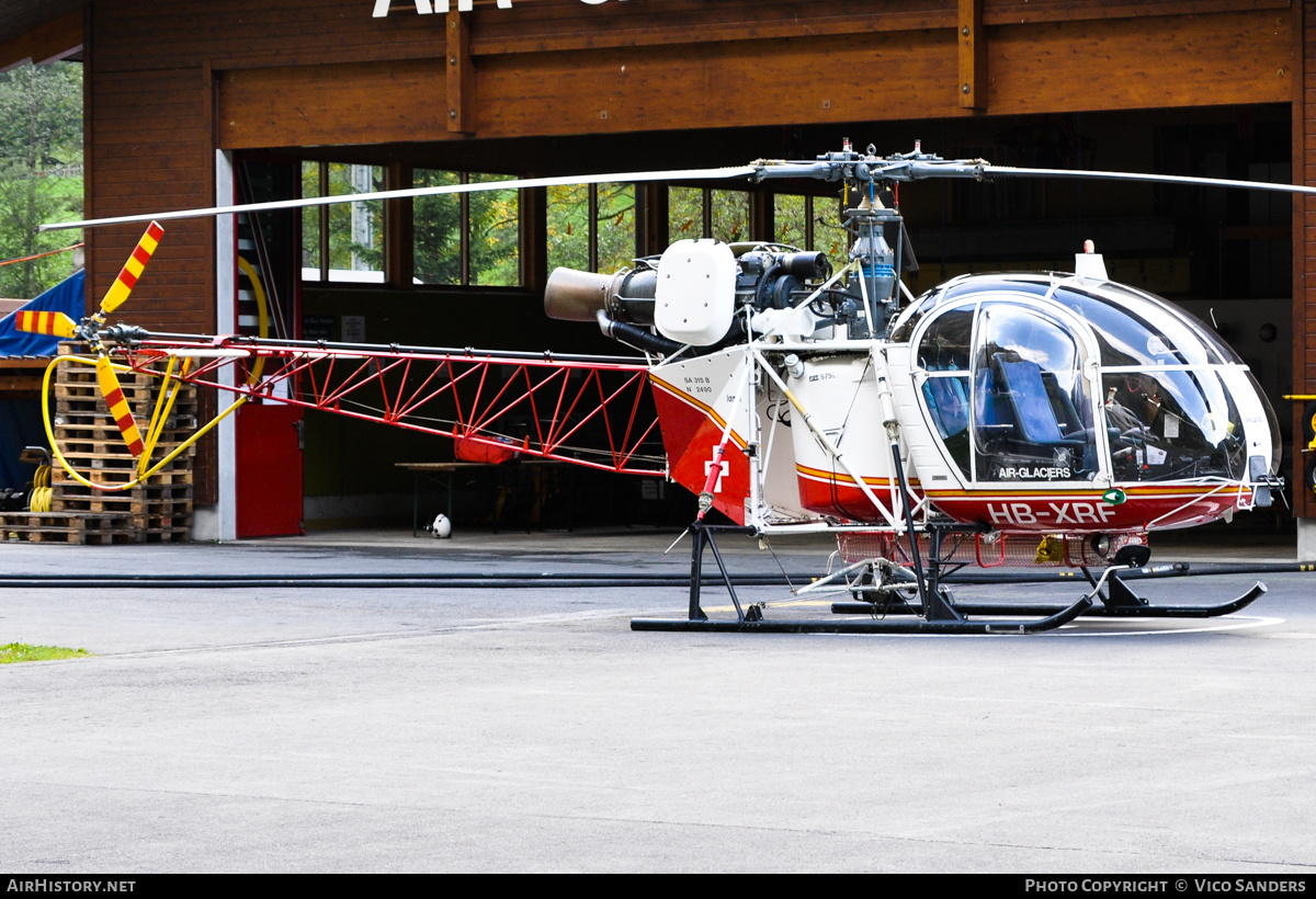 Aircraft Photo of HB-XRF | Aerospatiale SA-315B Lama | Air Glaciers | AirHistory.net #736716