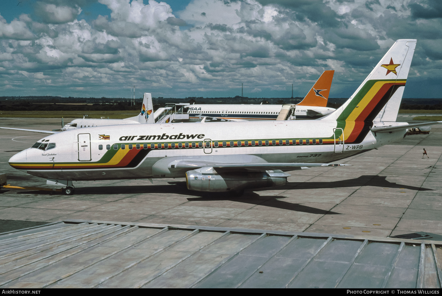 Aircraft Photo of Z-WPB | Boeing 737-2N0/Adv | Air Zimbabwe | AirHistory.net #736720