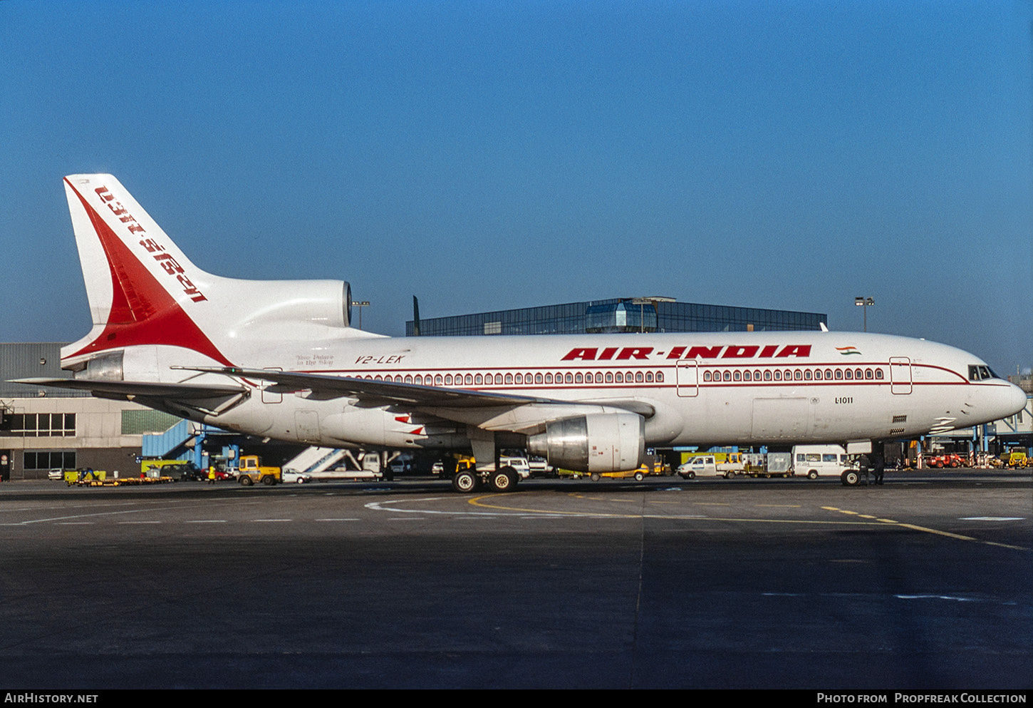 Aircraft Photo of V2-LEK | Lockheed L-1011-385-3 TriStar 500 | Air India | AirHistory.net #736721