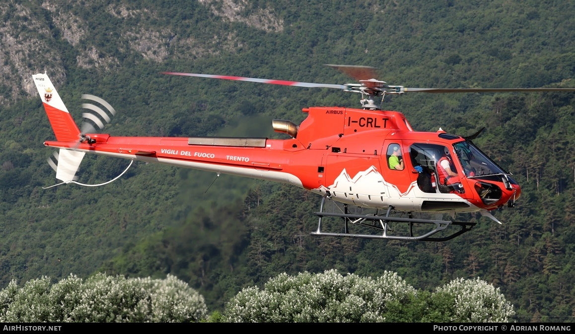 Aircraft Photo of I-CRLT | Airbus Helicopters H-125 | Vigili del Fuoco Trento | AirHistory.net #736737