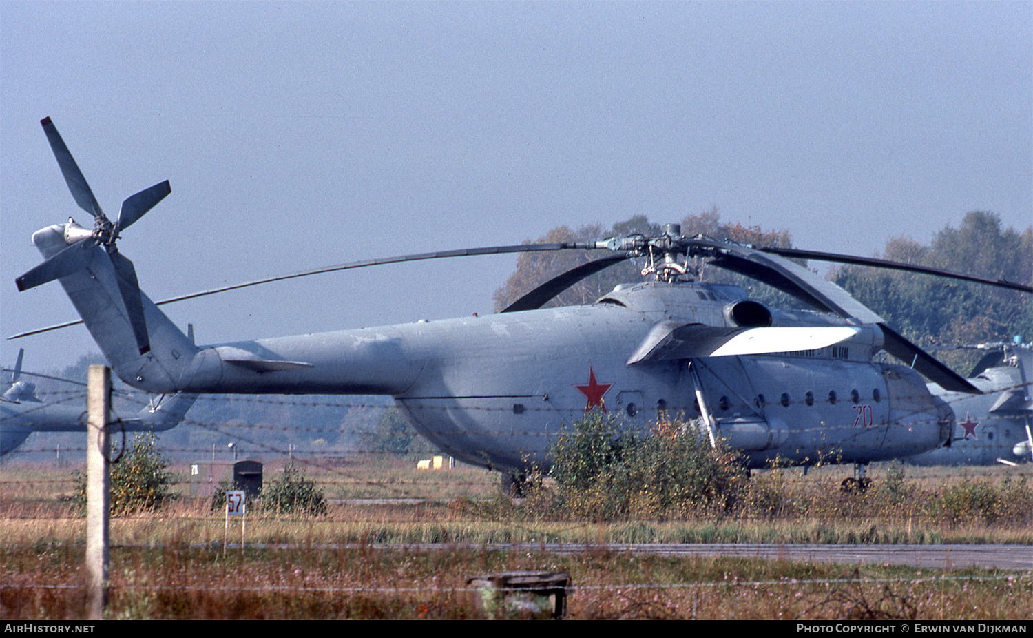 Aircraft Photo of 70 red | Mil Mi-6A | Soviet Union - Air Force | AirHistory.net #736743