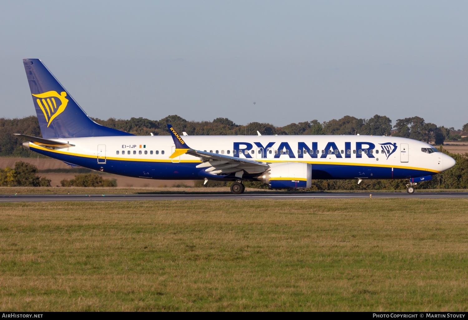 Aircraft Photo of EI-IJP | Boeing 737-8200 Max 200 | Ryanair | AirHistory.net #736761