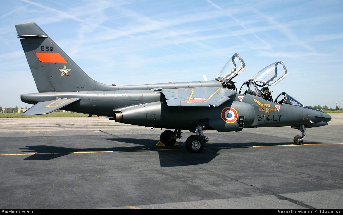 Aircraft Photo of E59 | Dassault-Dornier Alpha Jet E | France - Air Force | AirHistory.net #736771
