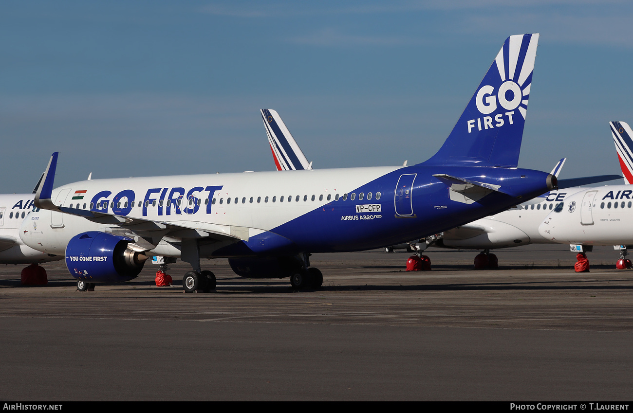 Aircraft Photo of VP-CFP | Airbus A320-271N | Go First | AirHistory.net #736773