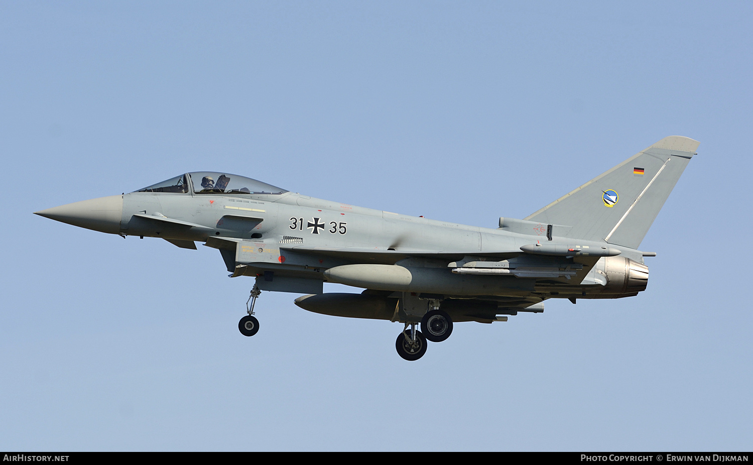 Aircraft Photo of 3135 | Eurofighter EF-2000 Typhoon S | Germany - Air Force | AirHistory.net #736794