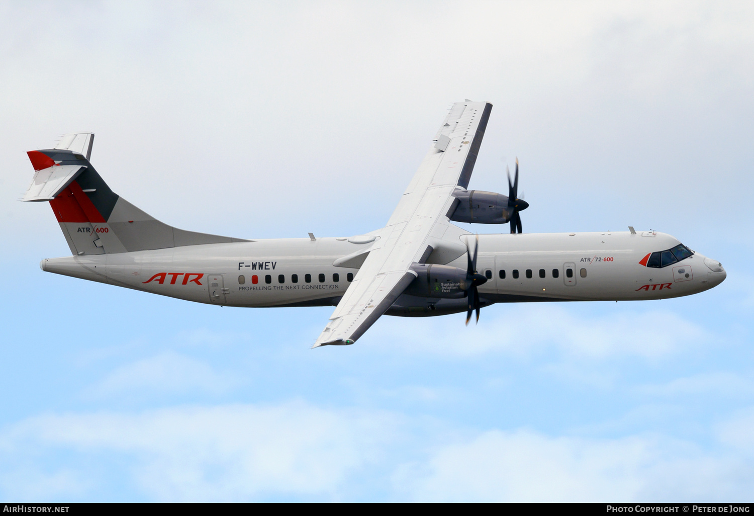 Aircraft Photo of F-WWEV | ATR ATR-72-600 (ATR-72-212A) | ATR | AirHistory.net #736828