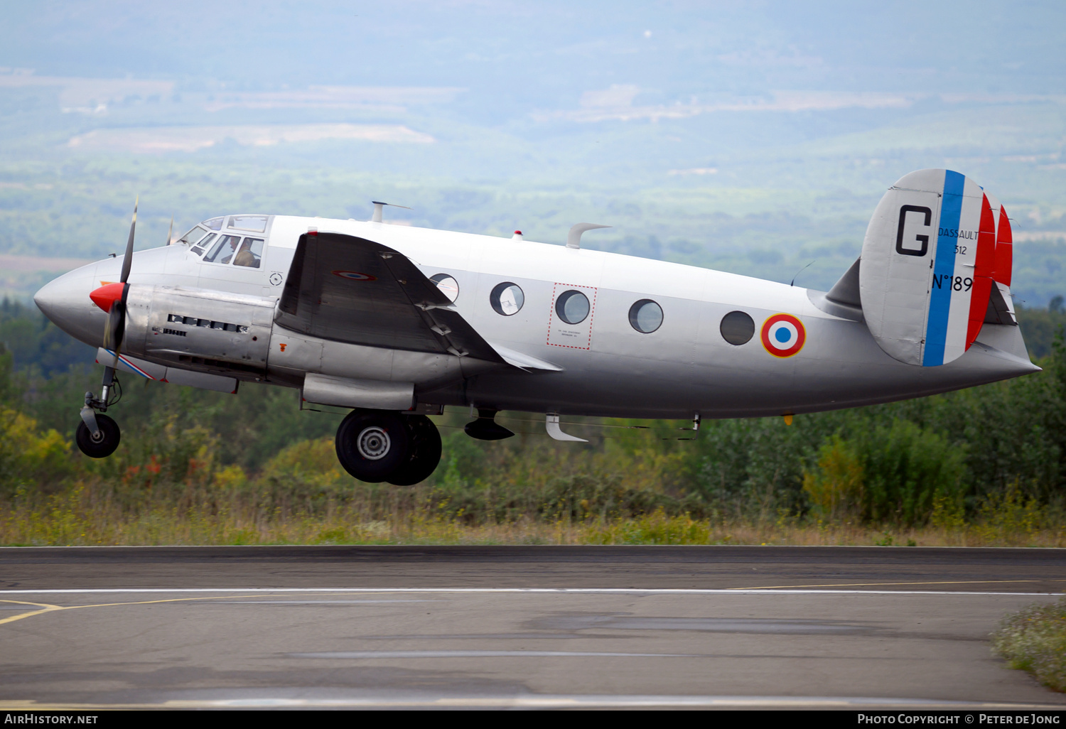Aircraft Photo of F-AZVG / 189 | Dassault MD-312 Flamant | France - Air Force | AirHistory.net #736830