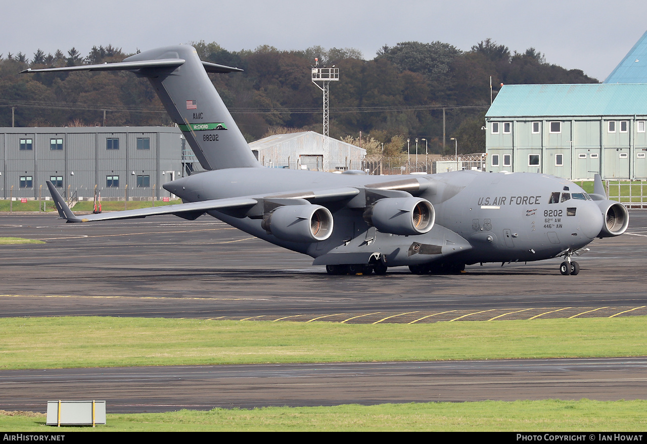 Aircraft Photo of 08-8202 / 88202 | Boeing C-17A Globemaster III | USA - Air Force | AirHistory.net #736831
