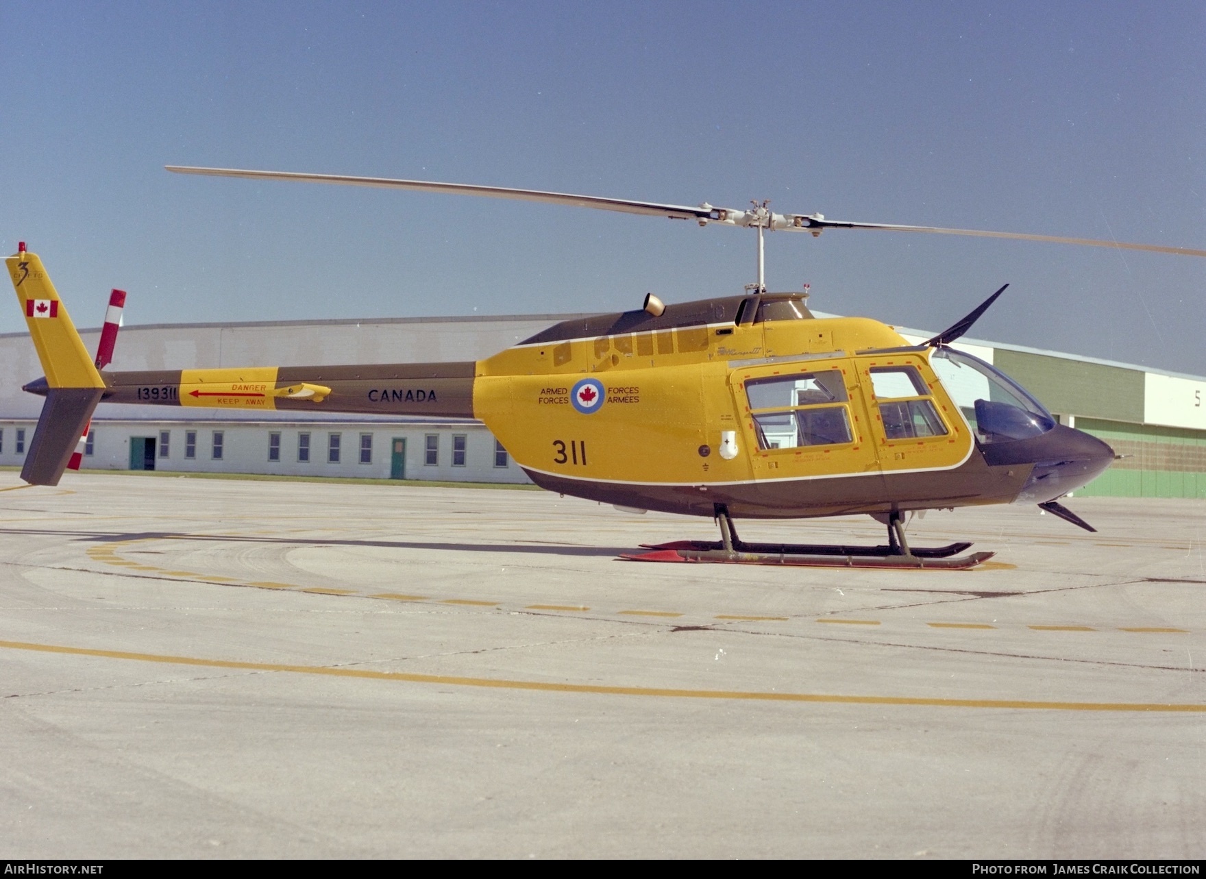 Aircraft Photo of 139311 | Bell CH-139 JetRanger III (206B-3) | Canada - Air Force | AirHistory.net #736868