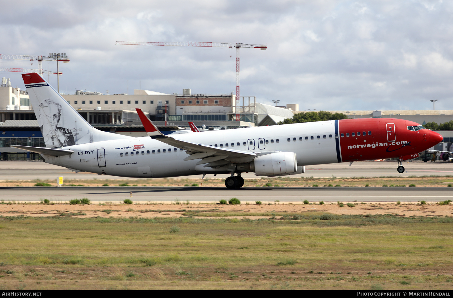Aircraft Photo of LN-DYY | Boeing 737-8JP | Norwegian | AirHistory.net #736870