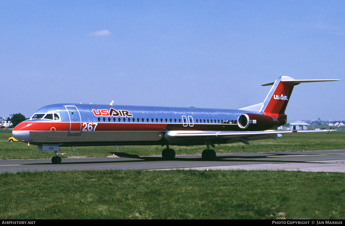 Aircraft Photo of PH-ZCI | Fokker 100 (F28-0100) | USAir | AirHistory.net #736893