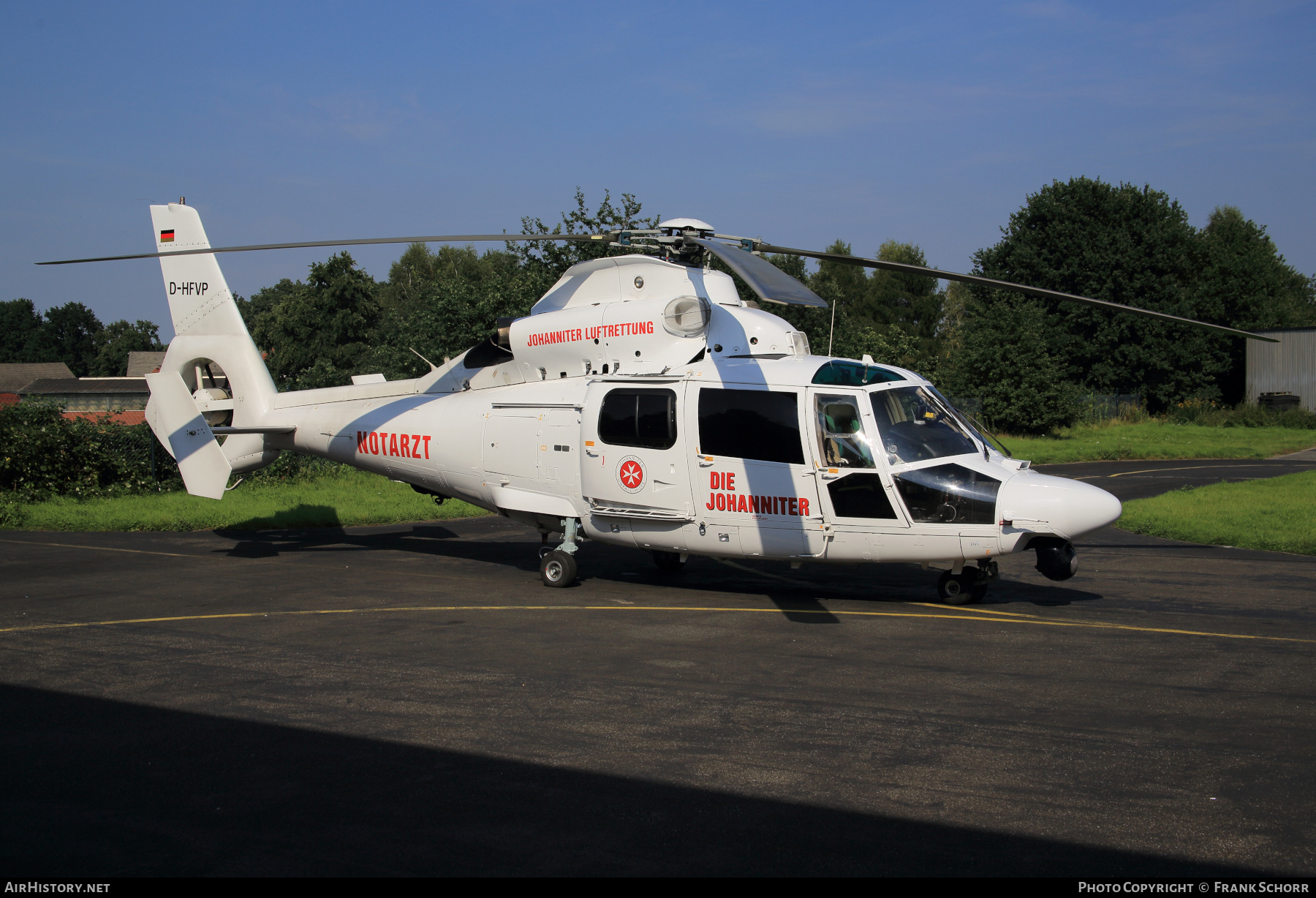 Aircraft Photo of D-HFVP | Aerospatiale AS-365N-3 Dauphin 2 | Johanniter Luftrettung | AirHistory.net #736899