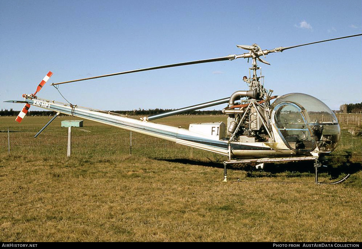 Aircraft Photo of ZK-HFI | Hiller UH-12E | AirHistory.net #736901