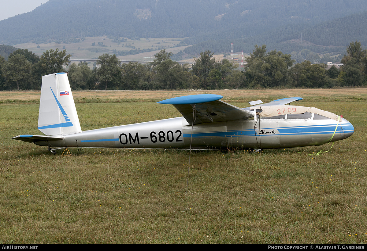 Aircraft Photo of OM-6802 | Let L-13 Blanik | AirHistory.net #736930