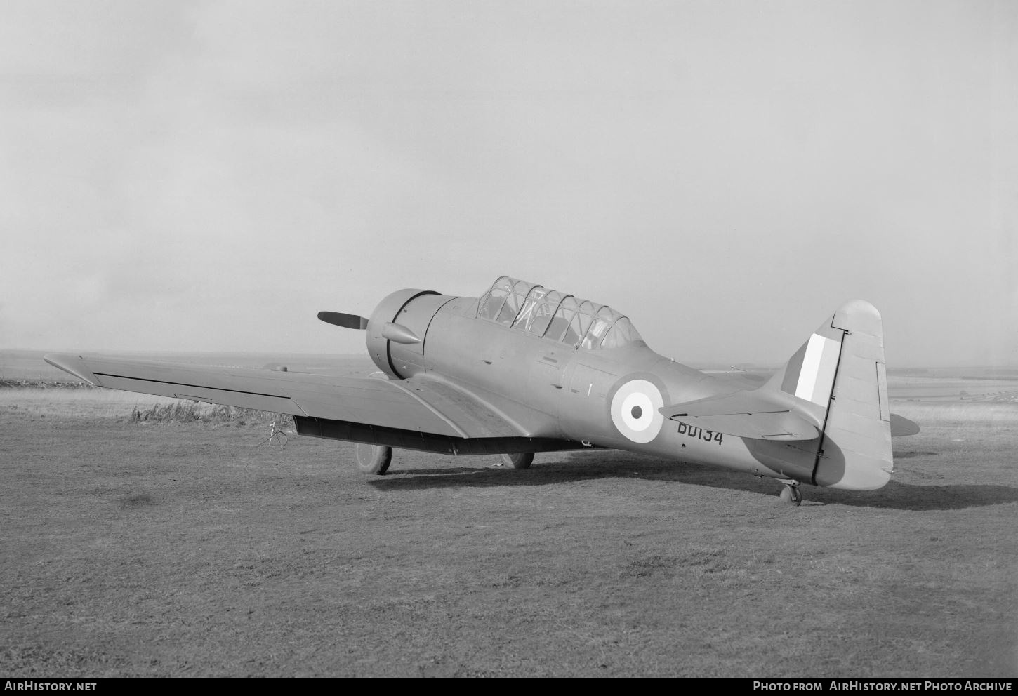 Aircraft Photo of BD134 | North American AT-16C Harvard IIA | UK - Air Force | AirHistory.net #736936