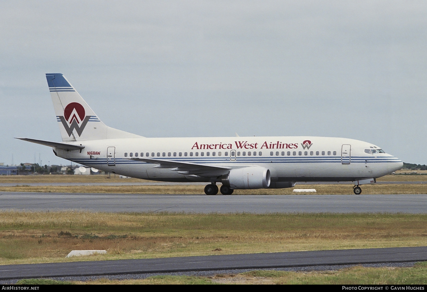 Aircraft Photo of N168AW | Boeing 737-33A | America West Airlines | AirHistory.net #736949