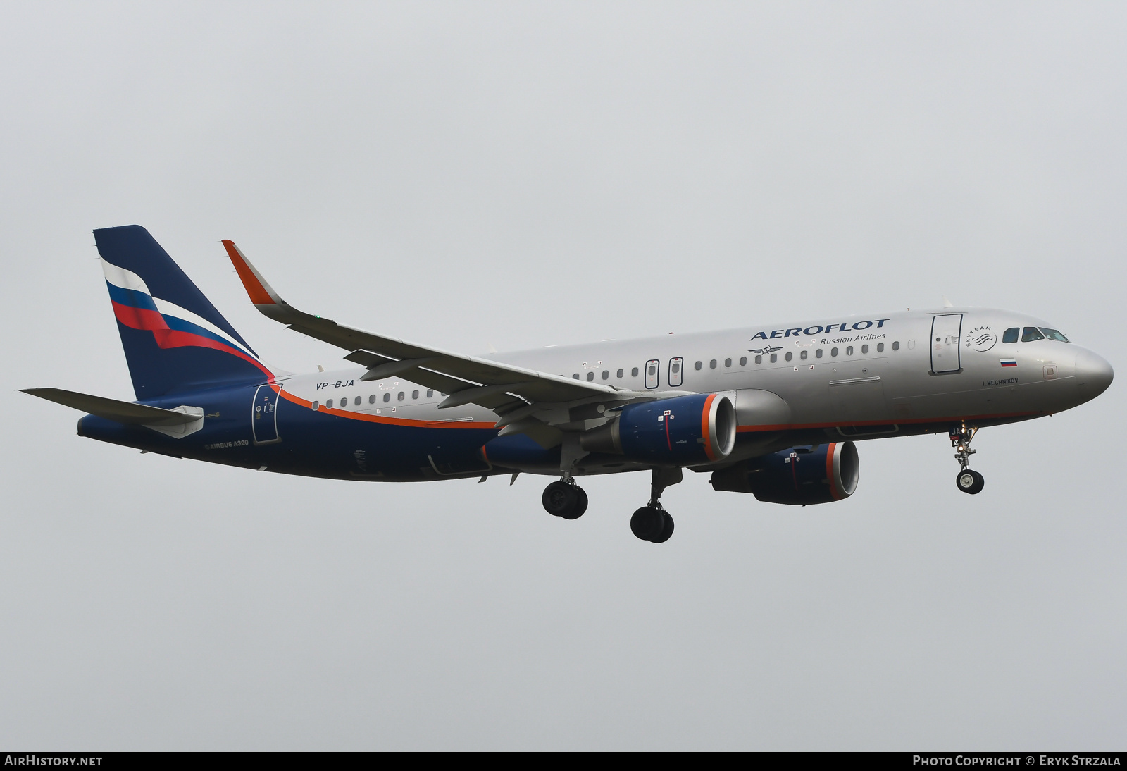 Aircraft Photo of VP-BJA | Airbus A320-214 | Aeroflot - Russian Airlines | AirHistory.net #736957